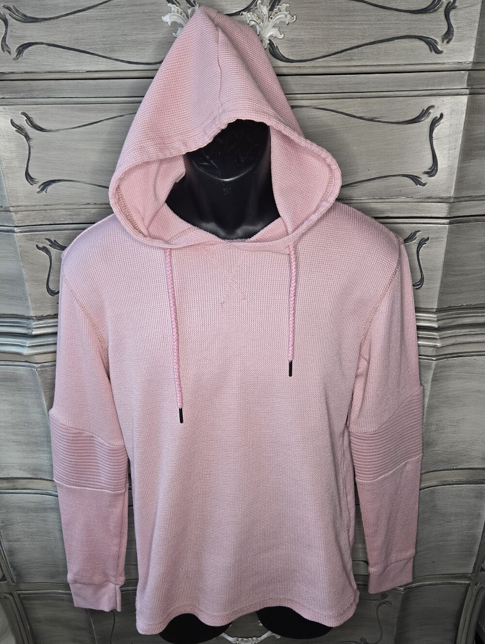 Amongst Others Hooded Knit Pullover Sweatshirt
